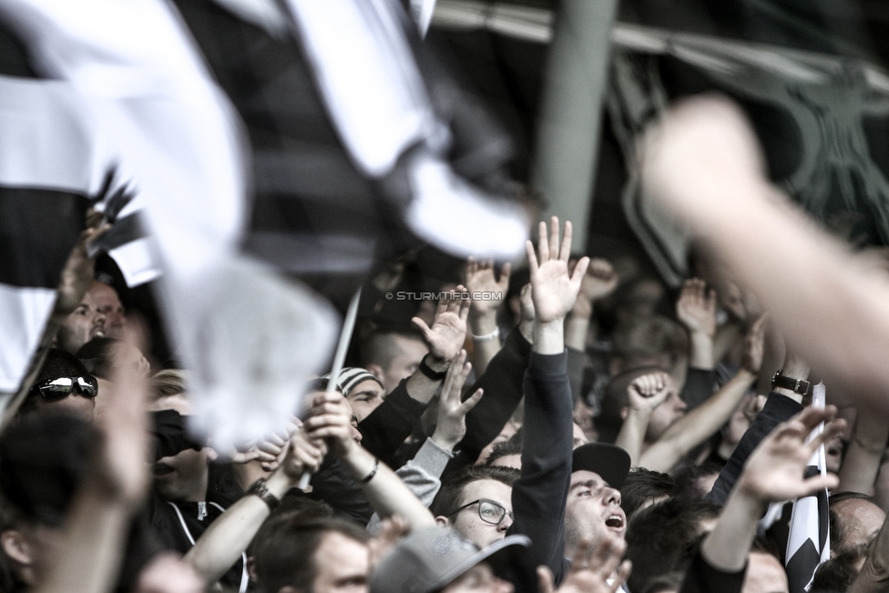 Sturm Graz - RB Salzburg
Oesterreichische Fussball Bundesliga, 31. Runde, SK Sturm Graz - FC RB Salzburg, Stadion Liebenau Graz, 19.05.2019. 

Foto zeigt Fans von Sturm
