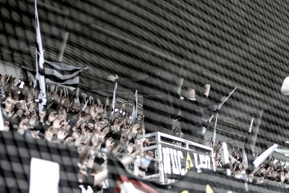 Sturm Graz - RB Salzburg
Oesterreichische Fussball Bundesliga, 31. Runde, SK Sturm Graz - FC RB Salzburg, Stadion Liebenau Graz, 19.05.2019. 

Foto zeigt Fans von Sturm
