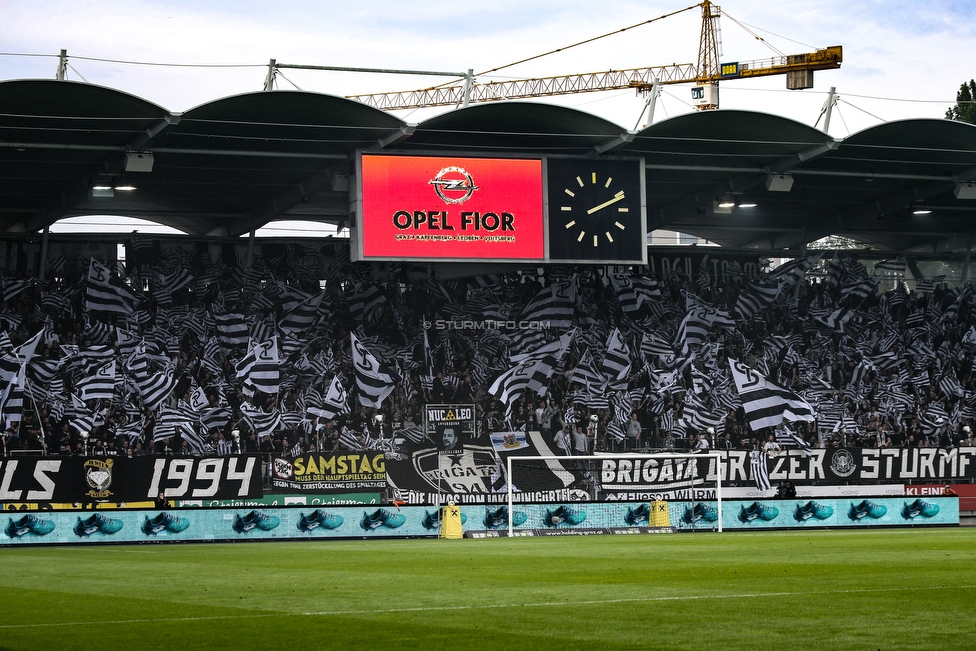 Sturm Graz - RB Salzburg
Oesterreichische Fussball Bundesliga, 31. Runde, SK Sturm Graz - FC RB Salzburg, Stadion Liebenau Graz, 19.05.2019. 

Foto zeigt Fans von Sturm
