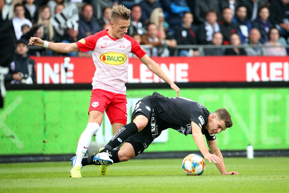 Sturm Graz - RB Salzburg
Oesterreichische Fussball Bundesliga, 31. Runde, SK Sturm Graz - FC RB Salzburg, Stadion Liebenau Graz, 19.05.2019. 

Foto zeigt Ivan Ljubic (Sturm)
