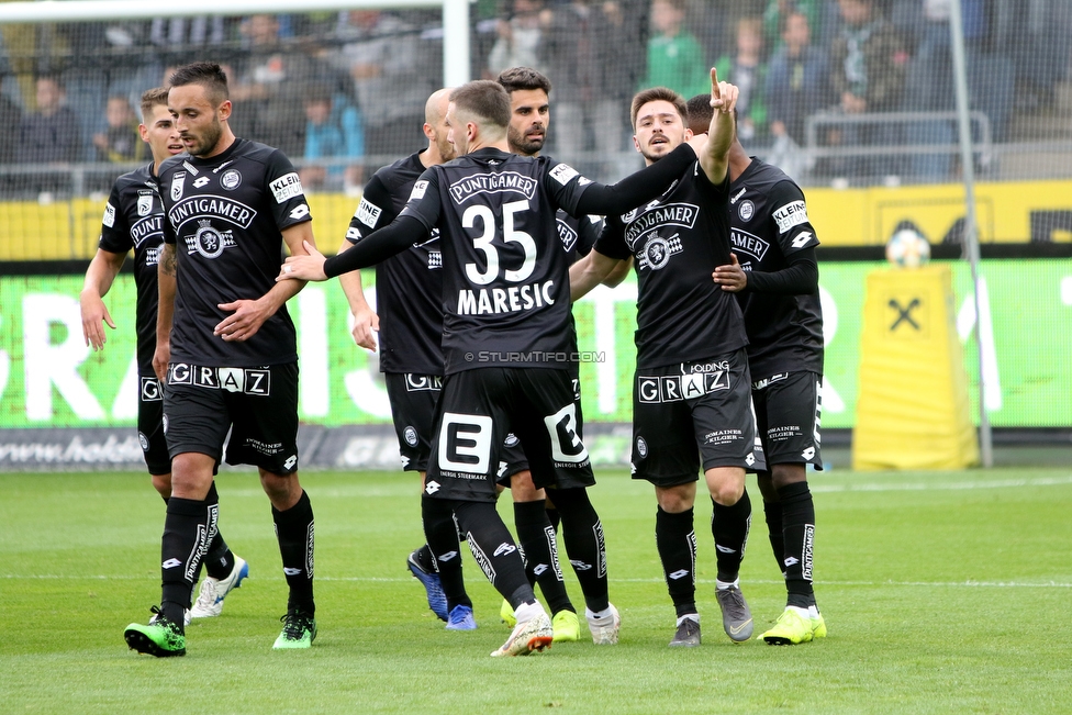 Sturm Graz - RB Salzburg
Oesterreichische Fussball Bundesliga, 31. Runde, SK Sturm Graz - FC RB Salzburg, Stadion Liebenau Graz, 19.05.2019. 

Foto zeigt Otar Kiteishvili (Sturm)
