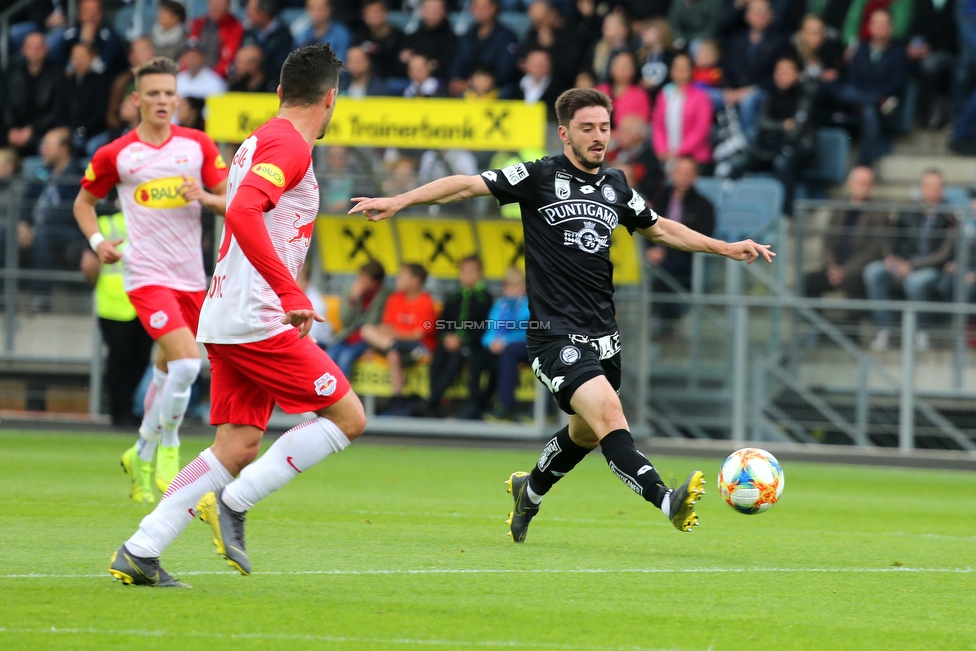 Sturm Graz - RB Salzburg
Oesterreichische Fussball Bundesliga, 31. Runde, SK Sturm Graz - FC RB Salzburg, Stadion Liebenau Graz, 19.05.2019. 

Foto zeigt Otar Kiteishvili (Sturm)
