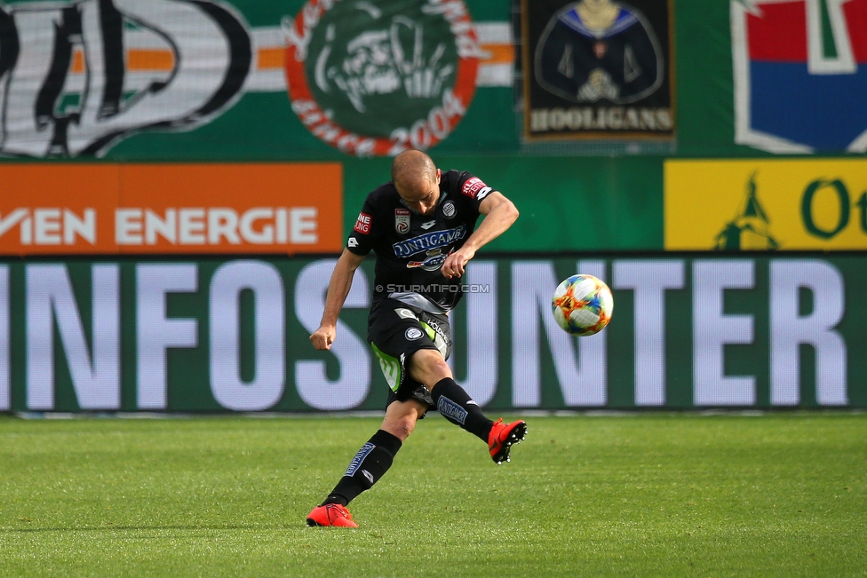 Rapid Wien - Sturm Graz
Oesterreichische Fussball Bundesliga, 34. Runde Europa League Play-Off, SK Rapid Wien - SK Sturm Graz, Weststadion Wien, 30.05.2019. 

Foto zeigt Fabian Koch (Sturm)
