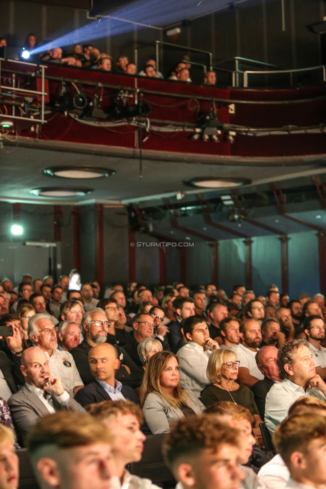 Sturm Leitbild Praesentation
SK Sturm Graz Leitbild Praesentation, Orpheum Graz, 11.09.2019.

Foto zeigt Gaeste
