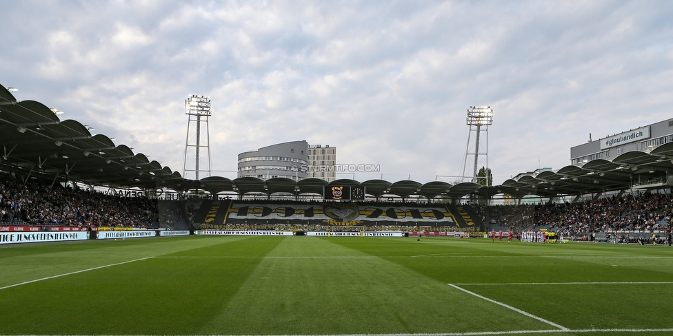 Sturm Graz - LASK
Oesterreichische Fussball Bundesliga, 7. Runde, SK Sturm Graz - LASK, Stadion Liebenau Graz, 14.09.2019. 

Foto zeigt Fans von Sturm mit einer Choreografie
Schlüsselwörter: jewels