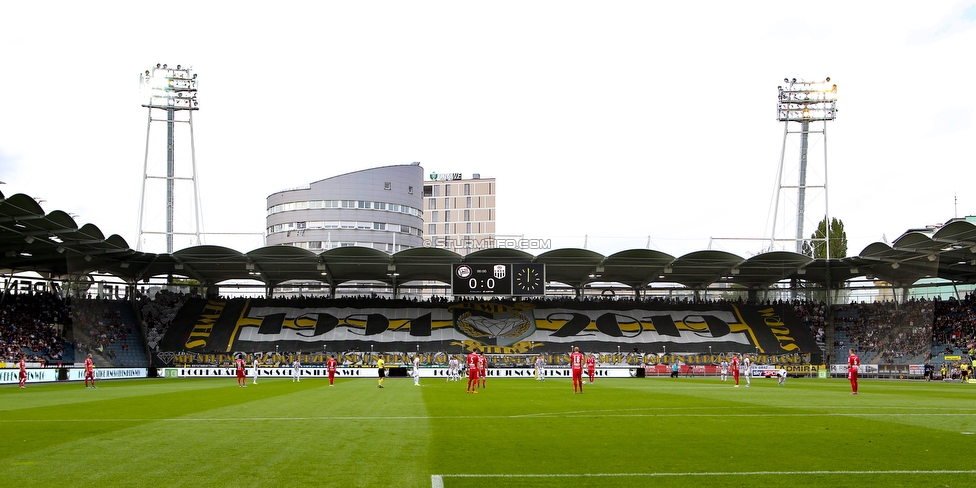 Sturm Graz - LASK
Oesterreichische Fussball Bundesliga, 7. Runde, SK Sturm Graz - LASK, Stadion Liebenau Graz, 14.09.2019. 

Foto zeigt Fans von Sturm mit einer Choreografie
Schlüsselwörter: jewels