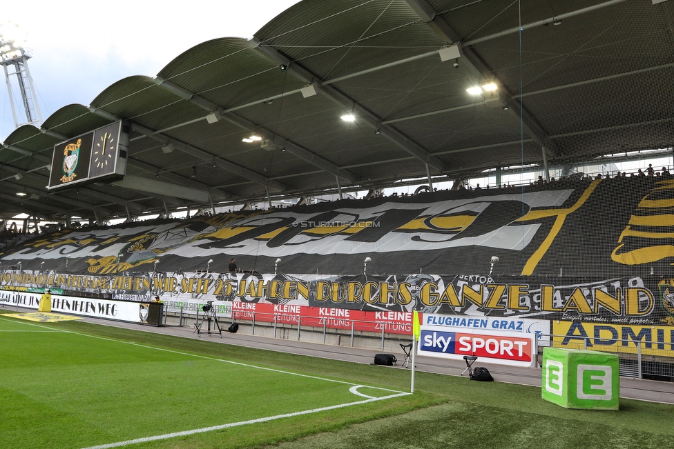 Sturm Graz - LASK
Oesterreichische Fussball Bundesliga, 7. Runde, SK Sturm Graz - LASK, Stadion Liebenau Graz, 14.09.2019. 

Foto zeigt Fans von Sturm mit einer Choreografie
Schlüsselwörter: jewels