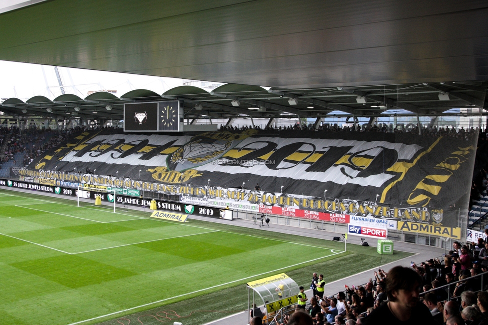 Sturm Graz - LASK
Oesterreichische Fussball Bundesliga, 7. Runde, SK Sturm Graz - LASK, Stadion Liebenau Graz, 14.09.2019. 

Foto zeigt Fans von Sturm mit einer Choreografie
Schlüsselwörter: jewels