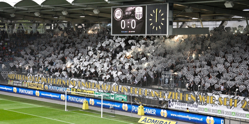 Sturm Graz - LASK
Oesterreichische Fussball Bundesliga, 7. Runde, SK Sturm Graz - LASK, Stadion Liebenau Graz, 14.09.2019. 

Foto zeigt 
