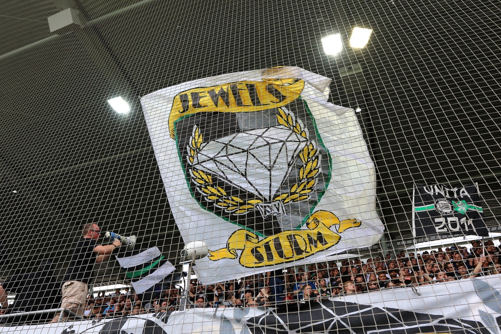 Sturm Graz - LASK
Oesterreichische Fussball Bundesliga, 7. Runde, SK Sturm Graz - LASK, Stadion Liebenau Graz, 14.09.2019. 

Foto zeigt Fans von Sturm
