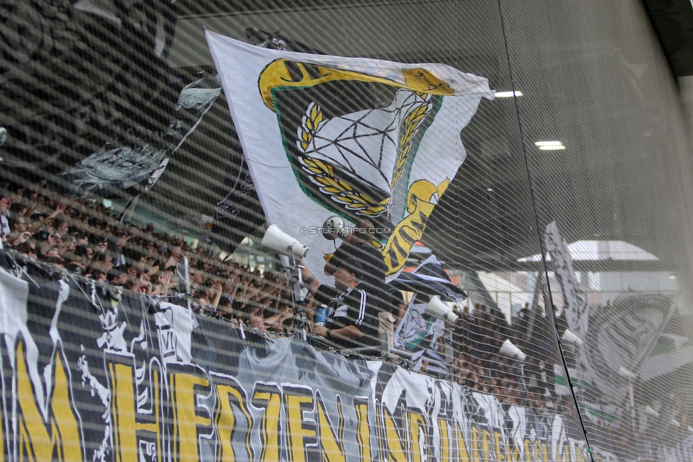 Sturm Graz - LASK
Oesterreichische Fussball Bundesliga, 7. Runde, SK Sturm Graz - LASK, Stadion Liebenau Graz, 14.09.2019. 

Foto zeigt Fans von Sturm
