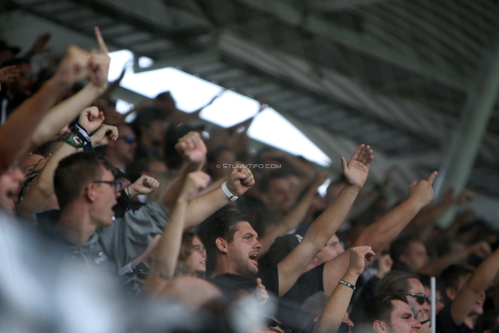 Sturm Graz - LASK
Oesterreichische Fussball Bundesliga, 7. Runde, SK Sturm Graz - LASK, Stadion Liebenau Graz, 14.09.2019. 

Foto zeigt Fans von Sturm
