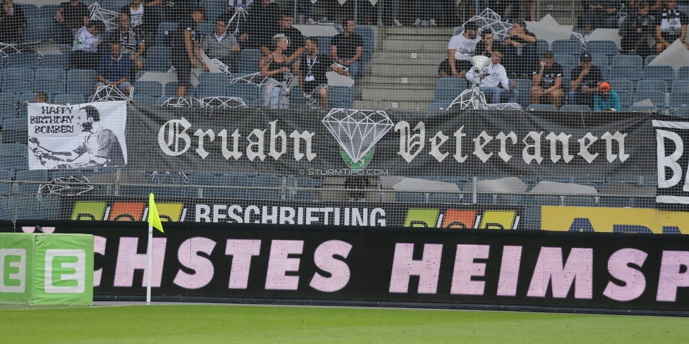 Sturm Graz - LASK
Oesterreichische Fussball Bundesliga, 7. Runde, SK Sturm Graz - LASK, Stadion Liebenau Graz, 14.09.2019. 

Foto zeigt Fans von Sturm
Schlüsselwörter: haas