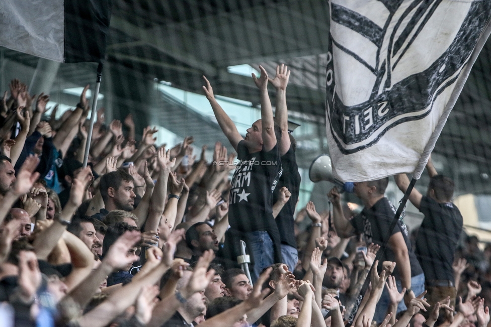 Sturm Graz - LASK
Oesterreichische Fussball Bundesliga, 7. Runde, SK Sturm Graz - LASK, Stadion Liebenau Graz, 14.09.2019. 

Foto zeigt Fans von Sturm
Schlüsselwörter: haende