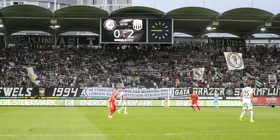 Sturm Graz - LASK
Oesterreichische Fussball Bundesliga, 7. Runde, SK Sturm Graz - LASK, Stadion Liebenau Graz, 14.09.2019. 

Foto zeigt Fans von Sturm
Schlüsselwörter: schals