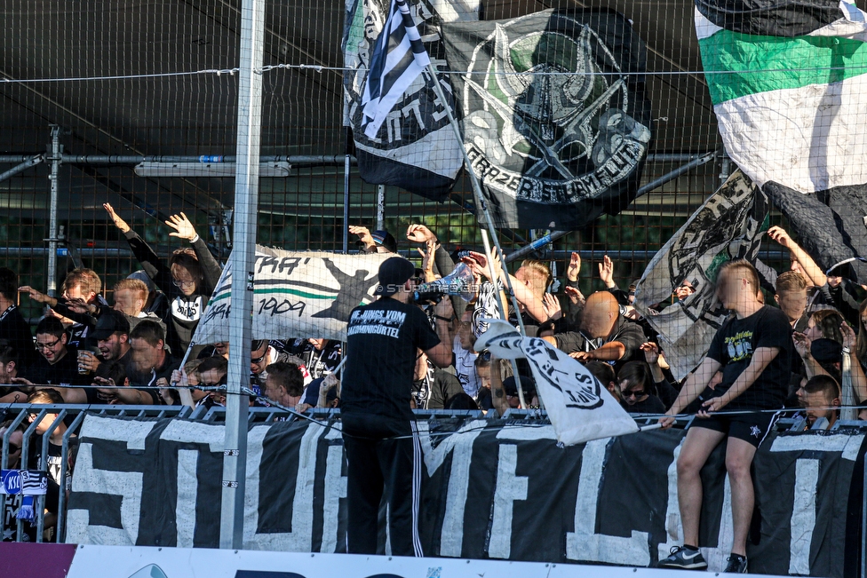 Mattersburg - Sturm Graz
Oesterreichische Fussball Bundesliga, 8. Runde, SV Mattersburg - SK Sturm Graz, Pappelstadion Mattersburg, 21.09.2019. 

Foto zeigt Fans von Sturm
