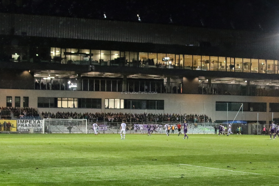 Austria Klagenfurt - Sturm Graz
OEFB Cup, 2. Runde, SK Austria Klagenfurt - SK Sturm Graz, Karawankenblick-Stadion Klagenfurt, 25.09.2019. 

Foto zeigt Fans von Klagenfurt
