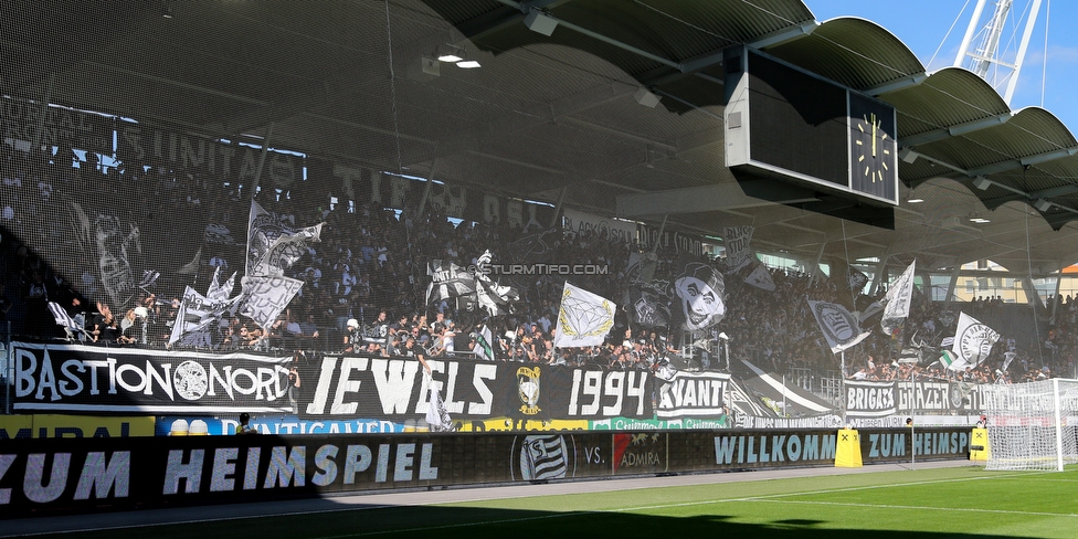 Sturm Graz - Admira Wacker
Oesterreichische Fussball Bundesliga, 9. Runde, SK Sturm Graz - FC Admira Wacker, Stadion Liebenau Graz, 29.09.2019. 

Foto zeigt Fans von Sturm
