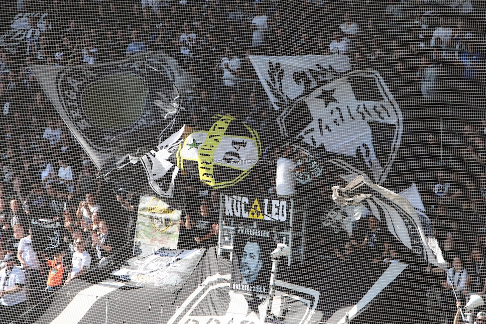 Sturm Graz - Admira Wacker
Oesterreichische Fussball Bundesliga, 9. Runde, SK Sturm Graz - FC Admira Wacker, Stadion Liebenau Graz, 29.09.2019. 

Foto zeigt Fans von Sturm
