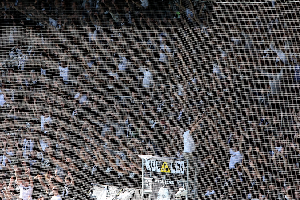 Sturm Graz - Admira Wacker
Oesterreichische Fussball Bundesliga, 9. Runde, SK Sturm Graz - FC Admira Wacker, Stadion Liebenau Graz, 29.09.2019. 

Foto zeigt Fans von Sturm
