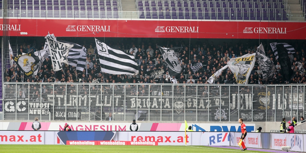 Austria Wien - Sturm Graz
Oesterreichische Fussball Bundesliga, 10. Runde, FK Austria Wien - SK Sturm Graz, Franz Horr Stadion Wien, 06.10.2019. 

Foto zeigt 
