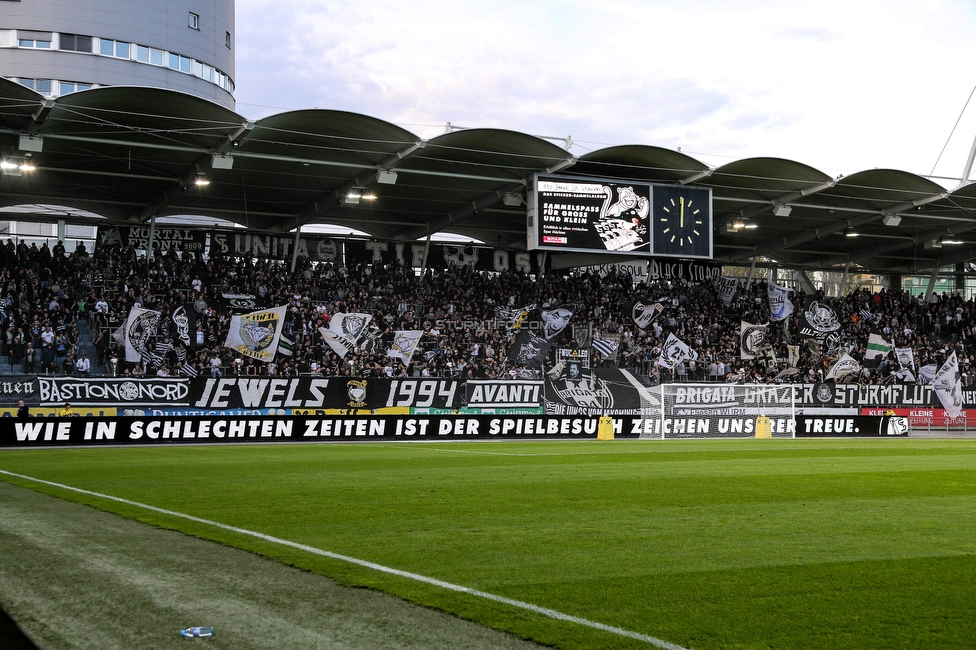 Sturm Graz - Salzburg
Oesterreichische Fussball Bundesliga, 11. Runde, SK Sturm Graz - FC RB Salzburg, Stadion Liebenau Graz, 19.10.2019. 

Foto zeigt Fans von Sturm
