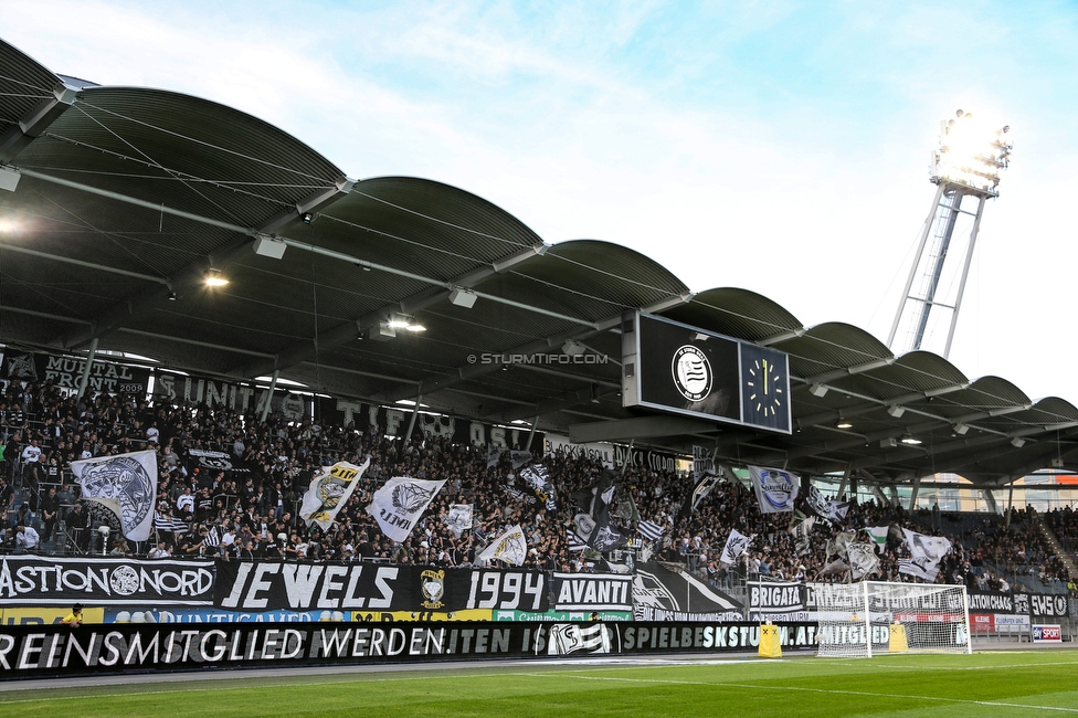 Sturm Graz - Salzburg
Oesterreichische Fussball Bundesliga, 11. Runde, SK Sturm Graz - FC RB Salzburg, Stadion Liebenau Graz, 19.10.2019. 

Foto zeigt Fans von Sturm
