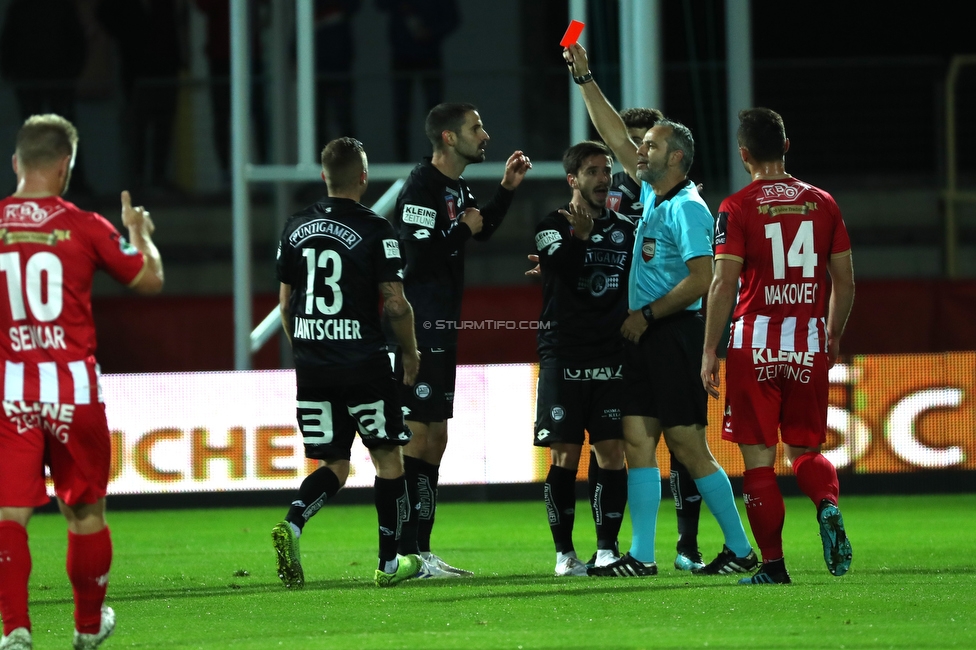 Kapfenberg - Sturm Graz
OEFB Cup, Achtelfinale, Kapfenberger SV - SK Sturm Graz, Franz-Fekete-Stadion Kapfenberg, 29.10.2019. 

Foto zeigt Anastasios Avlonitis (Sturm)
Schlüsselwörter: rote