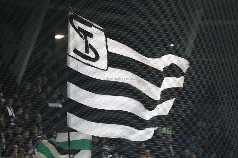 Sturm Graz - Wolfsberg
Oesterreichische Fussball Bundesliga, 13. Runde, SK Sturm Graz - Wolfsberger AC, Stadion Liebenau Graz, 02.11.2019. 

Foto zeigt Fans von Sturm
