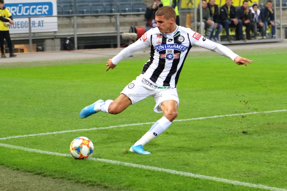 Sturm Graz - Wolfsberg
Oesterreichische Fussball Bundesliga, 13. Runde, SK Sturm Graz - Wolfsberger AC, Stadion Liebenau Graz, 02.11.2019. 

Foto zeigt Kiril Despodov (Sturm)
