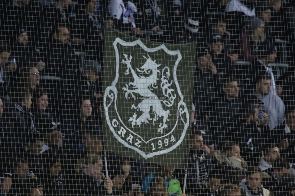 Sturm Graz - Hartberg
Oesterreichische Fussball Bundesliga, 14. Runde, SK Sturm Graz - TSV Hartberg, Stadion Liebenau Graz, 09.11.2019. 

Foto zeigt Fans von Sturm
