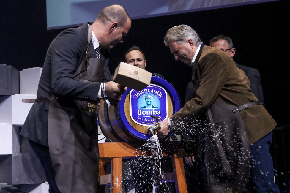 110 Jahre Sturmgeist Gala
110 Jahre Sturmgeist Gala, Helmut List Halle Graz, 03.12.2019.

Foto zeigt Mario Haas (ehem. Spieler Sturm)
