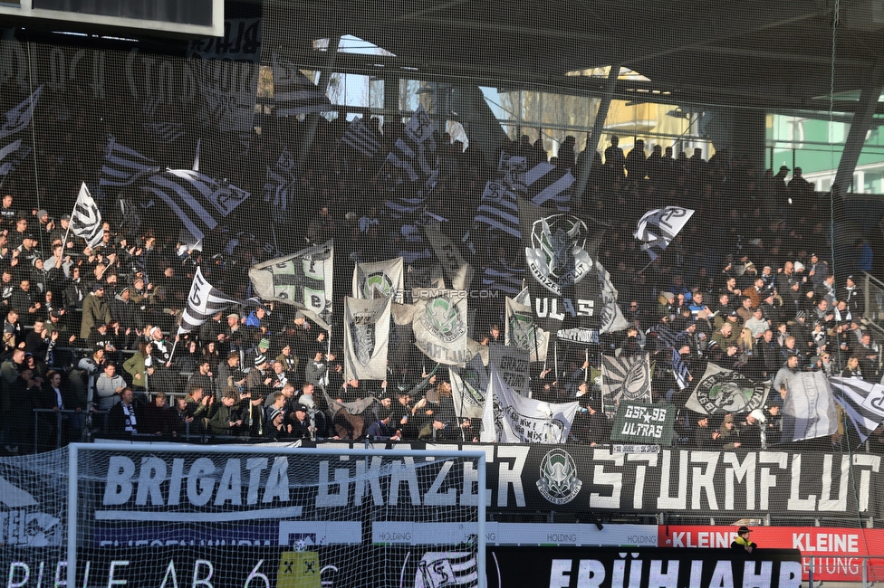 Sturm Graz - Altach
Oesterreichische Fussball Bundesliga, 17. Runde, SK Sturm Graz - SCR Altach, Stadion Liebenau Graz, 08.12.2019. 

Foto zeigt Fans von Sturm
Schlüsselwörter: brigata sturmflut