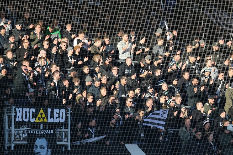 Sturm Graz - Altach
Oesterreichische Fussball Bundesliga, 17. Runde, SK Sturm Graz - SCR Altach, Stadion Liebenau Graz, 08.12.2019. 

Foto zeigt Fans von Sturm
Schlüsselwörter: brigata