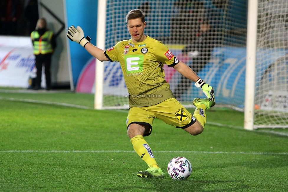 LASK - Sturm Graz
Oesterreichische Fussball Bundesliga, 18. Runde, LASK - SK Sturm Graz, Waldstadion Pasching, 15.12.2019. 

Foto zeigt Joerg Siebenhandl (Sturm)
