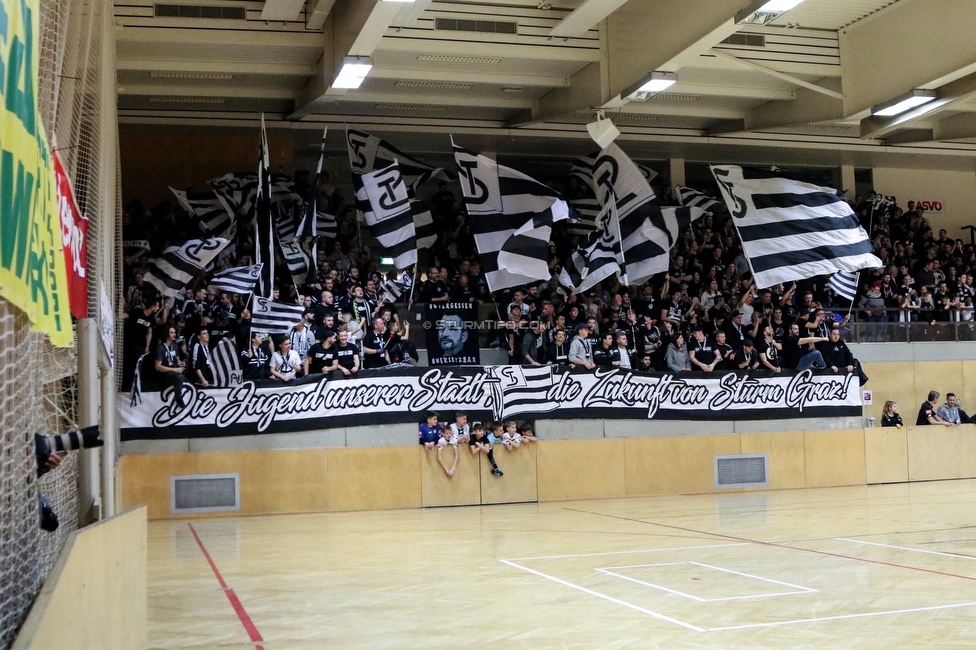 10. Sturm Nachwuchscup
SK Sturm Graz Nachwuchscup, ASVOE Halle Graz, 04.01.2020.

Foto zeigt Fans von Sturm
