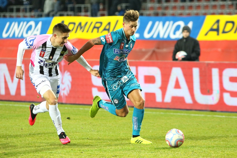 LASK - Sturm Graz
OEFB Cup, Viertelfinale, LASK - SK Sturm Graz, Stadion Gugl Linz, 08.02.2020. 

Foto zeigt Thorsten Roecher (Sturm)
