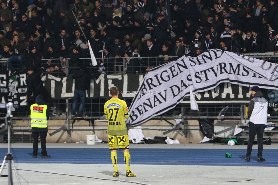 LASK - Sturm Graz
OEFB Cup, Viertelfinale, LASK - SK Sturm Graz, Stadion Gugl Linz, 08.02.2020. 

Foto zeigt Joerg Siebenhandl (Sturm)
