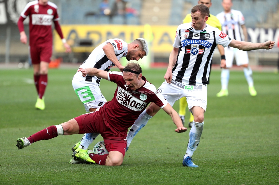 Sturm Graz - Mattersburg
Oesterreichische Fussball Bundesliga, 19. Runde, SK Sturm Graz - SV Mattersburg, Stadion Liebenau Graz, 16.02.2020. 

Foto zeigt Emanuel Sakic (Sturm)
