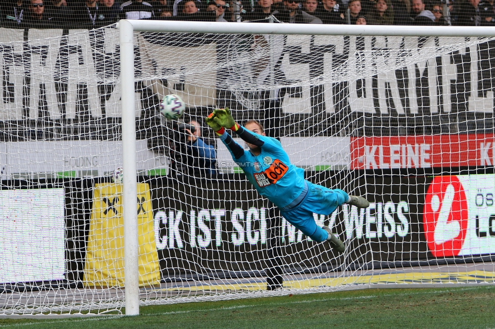 Sturm Graz - Mattersburg
Oesterreichische Fussball Bundesliga, 19. Runde, SK Sturm Graz - SV Mattersburg, Stadion Liebenau Graz, 16.02.2020. 

Foto zeigt 
