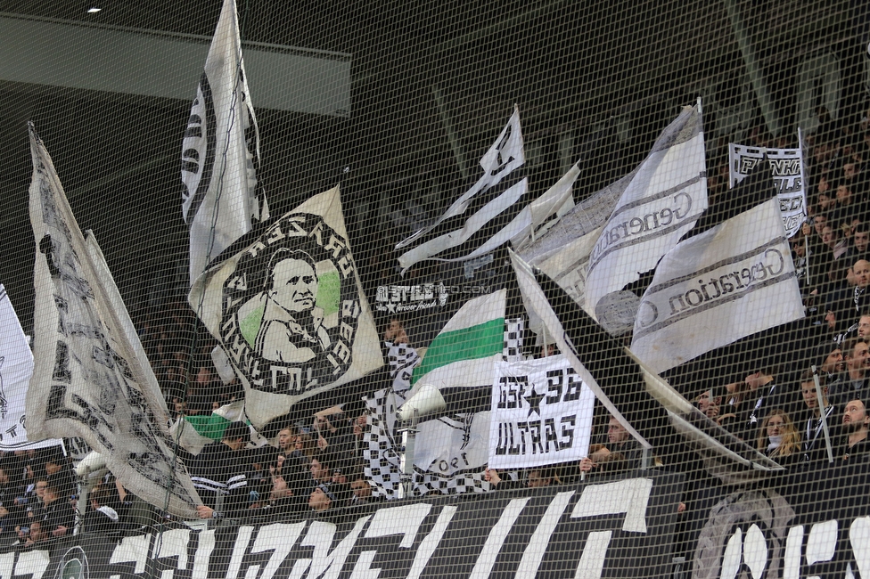 Sturm Graz - Austria Wien
Oesterreichische Fussball Bundesliga, 21. Runde, SK Sturm Graz - FK Austria Wien, Stadion Liebenau Graz, 01.03.2020. 

Foto zeigt Fans von Sturm
Schlüsselwörter: sturmflut