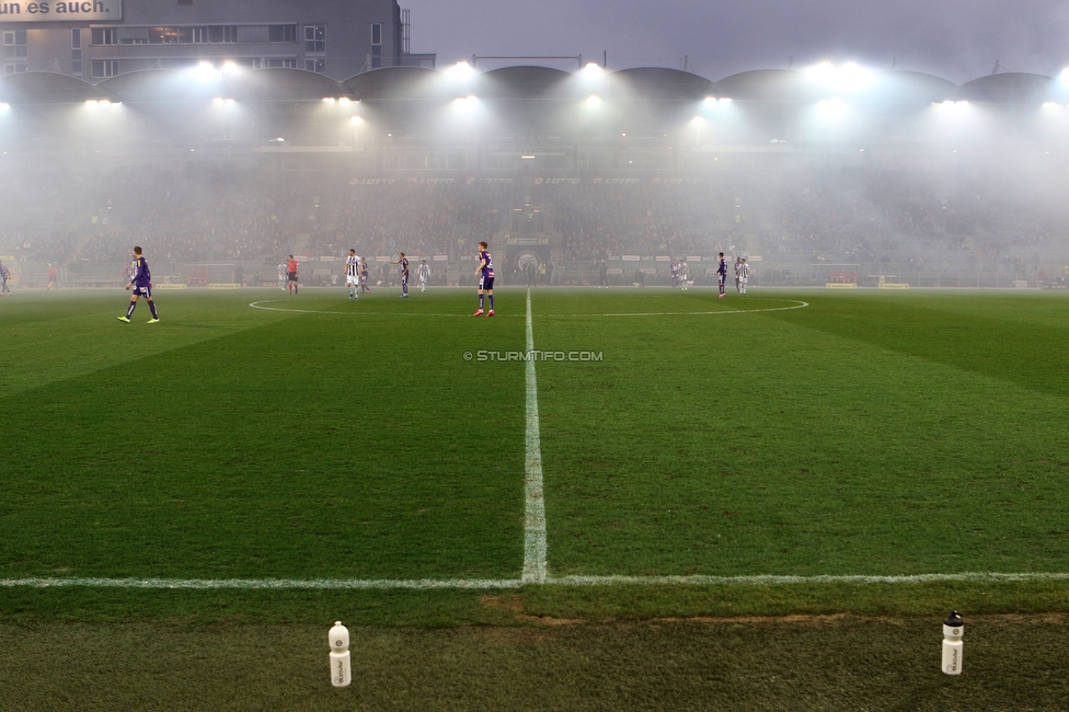 Sturm Graz - Austria Wien
Oesterreichische Fussball Bundesliga, 21. Runde, SK Sturm Graz - FK Austria Wien, Stadion Liebenau Graz, 01.03.2020. 

Foto zeigt eine Innenansicht im Stadion Liebenau
