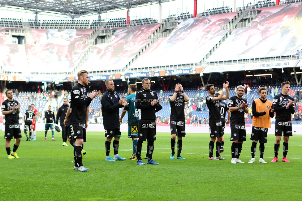 Salzburg - Sturm Graz
Oesterreichische Fussball Bundesliga, 22. Runde, FC RB Salzburg - SK Sturm Graz, Stadion Wals-Siezenheim, 08.03.2020. 

Foto zeigt die Mannschaft von Sturm
