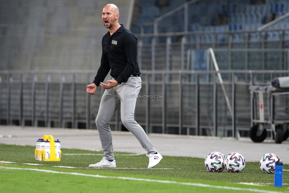 Sturm Graz - Innsbruck
OEFB Cup, 1. Runde, SK Sturm Graz - SV Innsbruck, Stadion Liebenau Graz, 28.08.2020. 

Foto zeigt Christian Ilzer (Cheftrainer Sturm)
