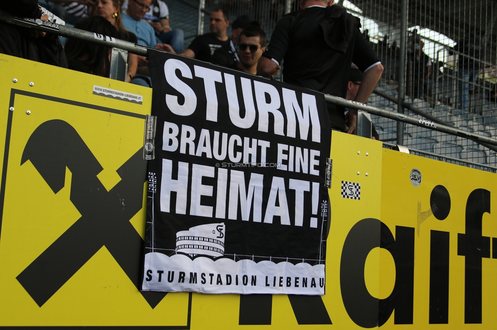 Sturm Graz - Rapid Wien
Oesterreichische Fussball Bundesliga, 2. Runde, SK Sturm Graz - SK Rapid Wien, Stadion Liebenau Graz, 19.09.2020. 

Foto zeigt Fans von Sturm
Schlüsselwörter: sturmstadion