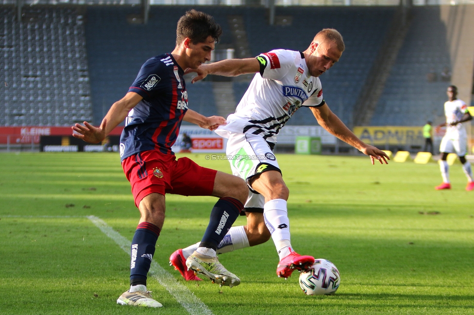 Sturm Graz - Rapid Wien
Oesterreichische Fussball Bundesliga, 2. Runde, SK Sturm Graz - SK Rapid Wien, Stadion Liebenau Graz, 19.09.2020. 

Foto zeigt Bekim Balaj (Sturm)
