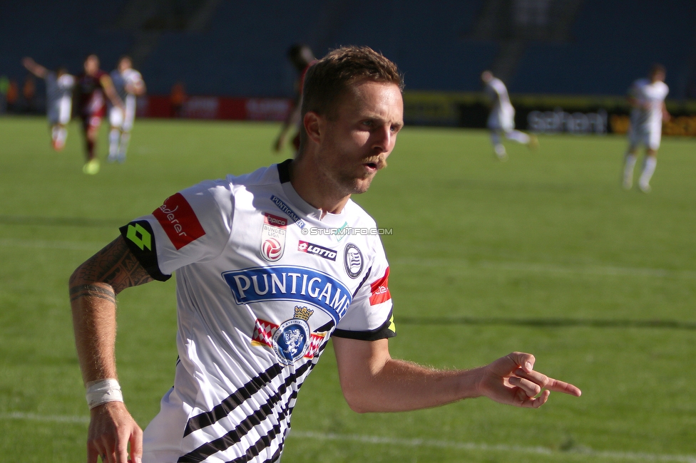 Sturm Graz - Altach
Oesterreichische Fussball Bundesliga, 4. Runde, SK Sturm Graz - SCR Altach, Stadion Liebenau Graz, 04.10.2020. 

Foto zeigt Jakob Jantscher (Sturm)
Schlüsselwörter: torjubel