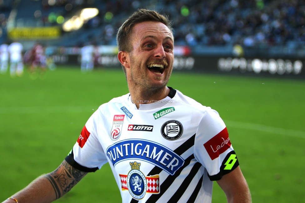 Sturm Graz - Altach
Oesterreichische Fussball Bundesliga, 4. Runde, SK Sturm Graz - SCR Altach, Stadion Liebenau Graz, 04.10.2020. 

Foto zeigt Jakob Jantscher (Sturm)
Schlüsselwörter: torjubel