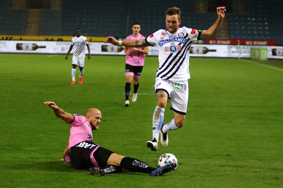 Sturm Graz - LASK
Oesterreichische Fussball Bundesliga, 6. Runde, SK Sturm Graz - LASK, Stadion Liebenau Graz, 01.11.2020. 

Foto zeigt Jakob Jantscher (Sturm)
