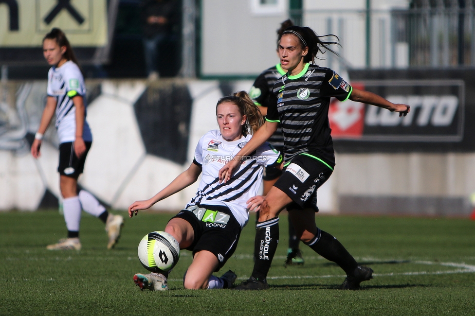 Sturm Damen - Neulengbach
OEFB Frauen Bundesliga, 8. Runde,  SK Sturm Graz Damen - SV Neulengbach, Trainingszentrum Messendor Graz, 08.11.2020. 

Foto zeigt Paula Roth (Sturm Damen)
